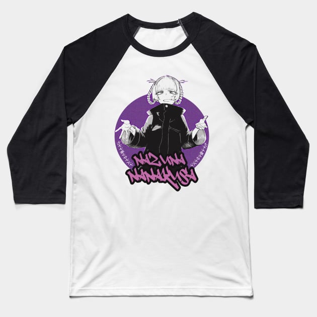 nazuna nanakusa  call of the night anime Design Baseball T-Shirt by eyoubree